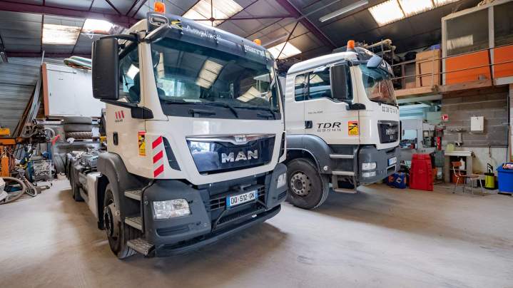 Camions de travaux publics Orléans